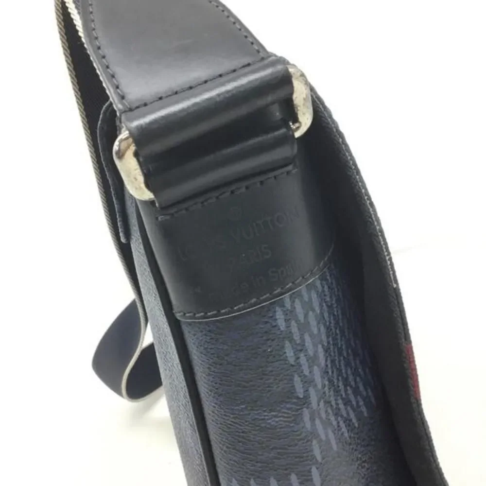 Louis Vuitton Messenger PM Damier Cobalt Shoulder Bag American Cup